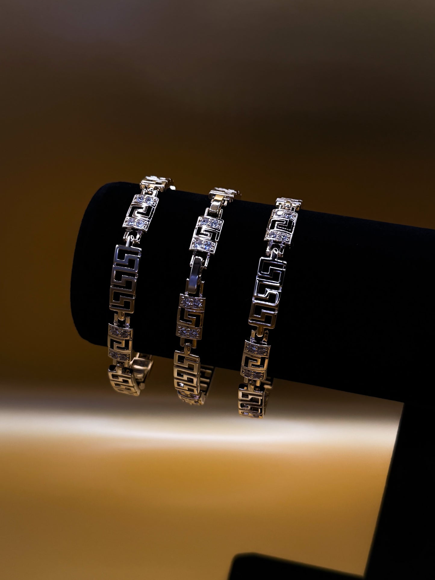 Luxenor Titan Link Bracelet 8” ( Adjustable ) 14K Gold Plated|Sterling Silver