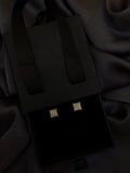 Luxenor Diamond Square Stud Earrings