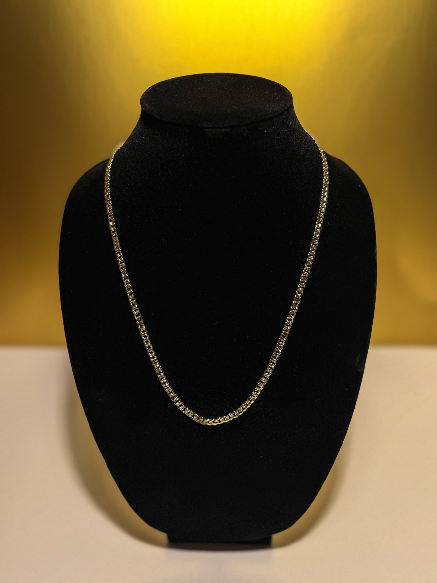 Luxenor Frost Cuban Chain – 14K Gold Plated & Sterling Silver