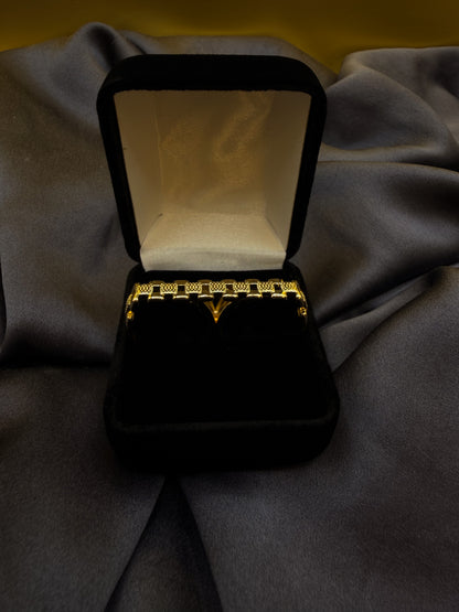 Luxenor Imperium Double Link Ring