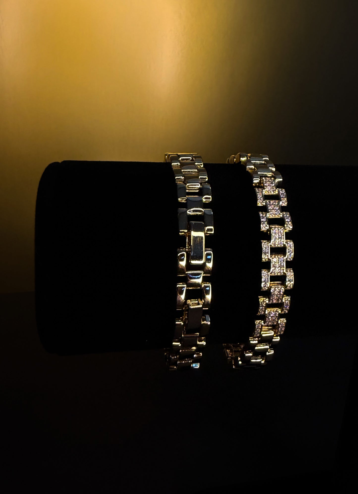 Luxenor Dual Link Iced Bracelet 7”