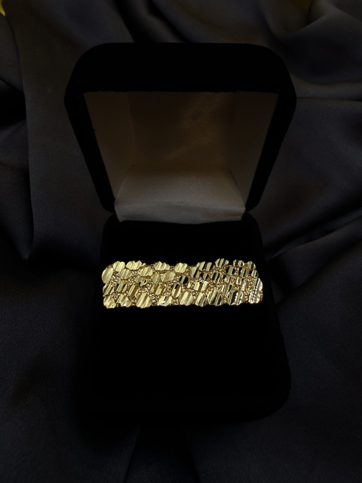 Luxenor Dominus Double Nugget Ring