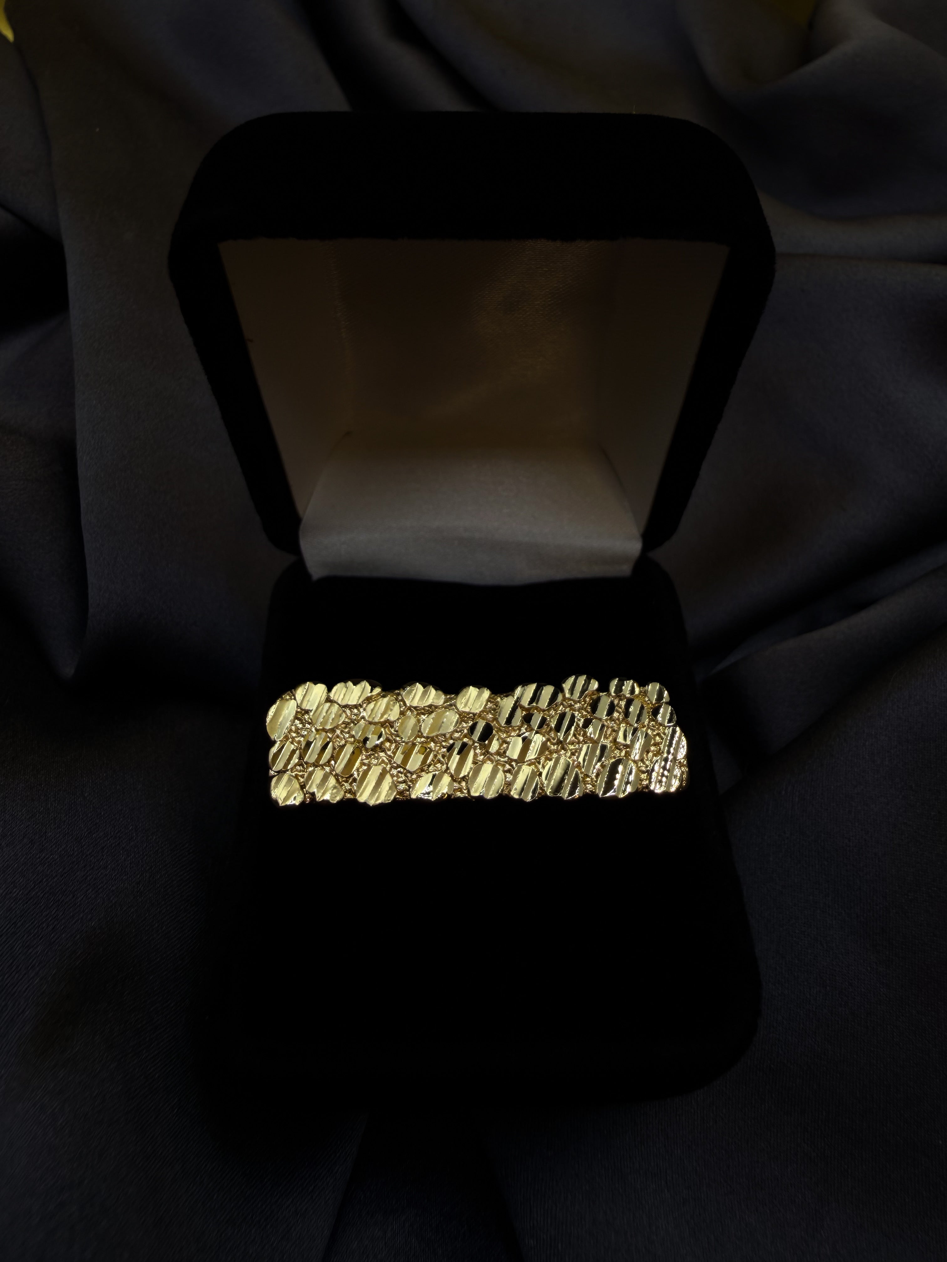 Luxenor Dominus Double Nugget Ring
