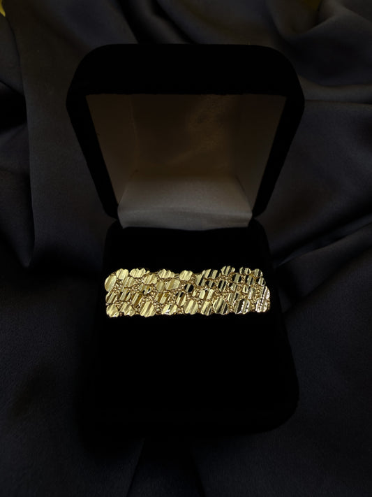 Luxenor Dominus Double Nugget Ring