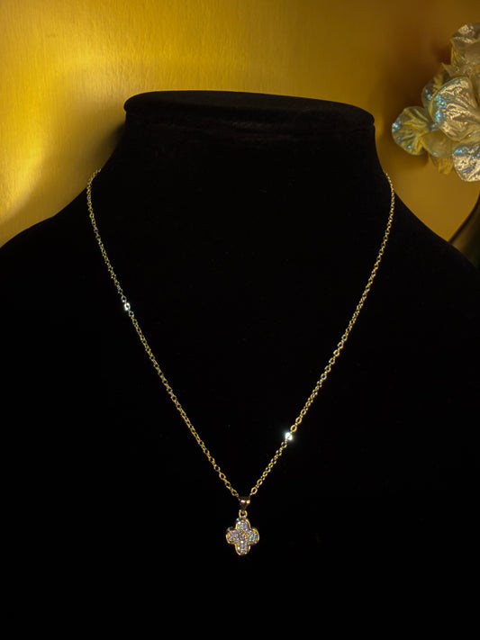 Luxenor Clove Royale Necklace | 14K Gold Plated | 18”