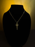 Luxenor Crucifix Cross Chain 18”